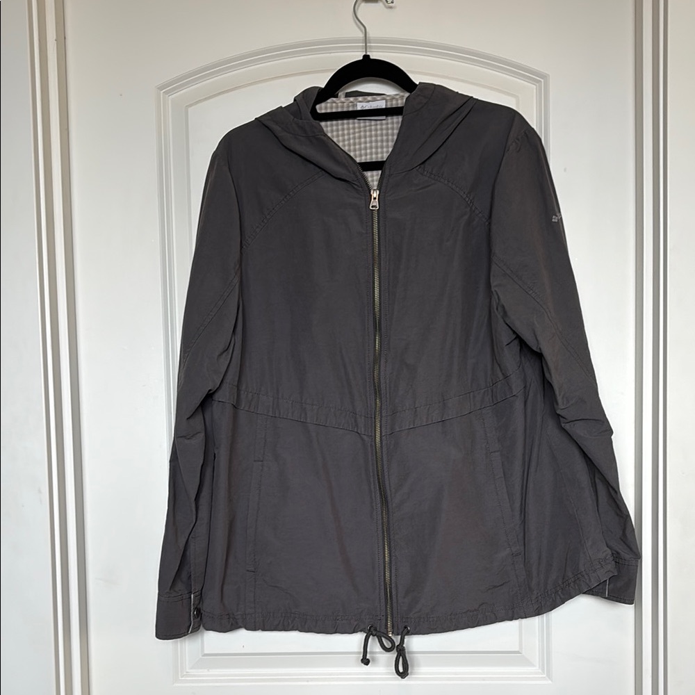 Women's Columbia Gray Hooded Jacket